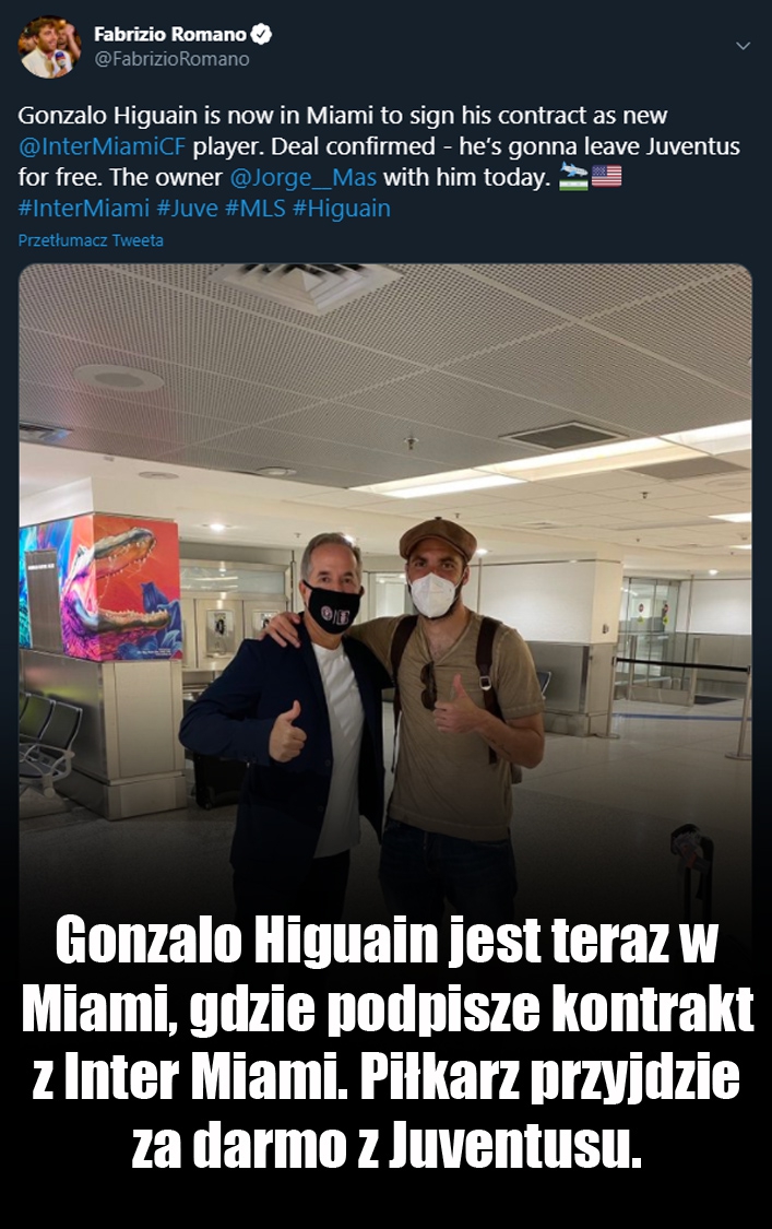 NOWY KLUB GONZALO HIGUAINA!